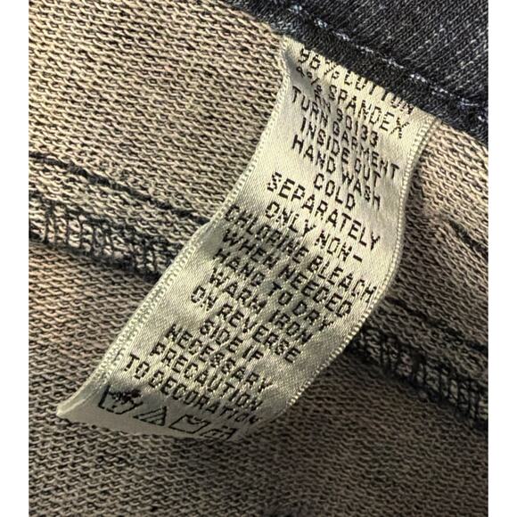 Quacker Factory Dream Jeannes Straight Leg Jeans Embellished Pocket 8 30x31 - Picture 7 of 10